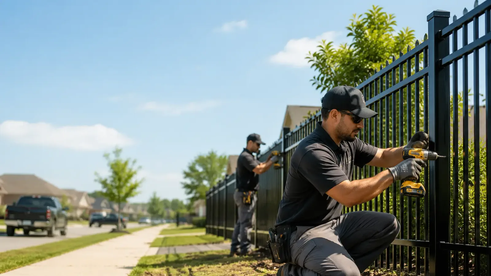 Metal Fence Installation in Aspen Hill, MD